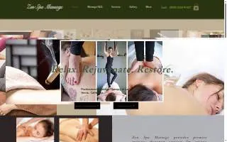 Zen Spa & Massage of Gonzalez website