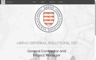 Arpad General Solutions, Inc website