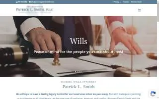 Attorney Patrick Smith website