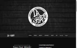 L.A. Wrapz website