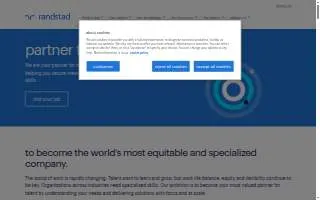 Randstad Inhouse Services Groveland website