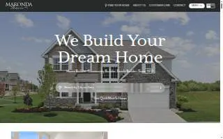 Villa Pass by Maronda Homes website