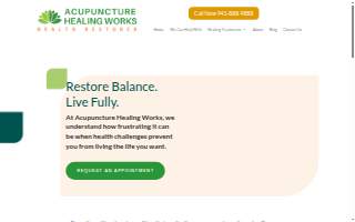 Acupuncture Healing Works