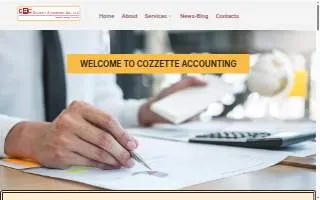 Cozzette Accounting Co website