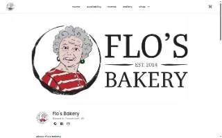 Flo's Bakery & Gifts website