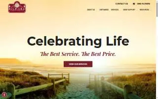 Richard Funeral Services Inc. website