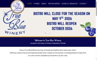 True Blue Winery of Haines City
