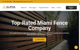 Alpha Fencing Contractors of Hialeah