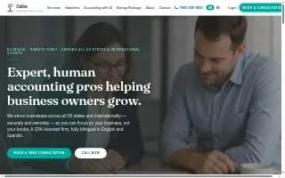 Ceiba Accounting Firm website