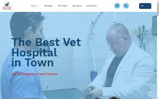Diaz' Heart Animal Hospital website