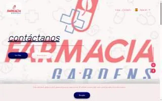 Farmacia Gardens website