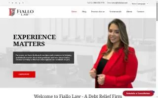 Fiallo Law of Hialeah Gardens website