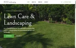 Jm Xelandscaping website
