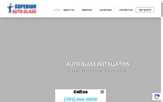 Superior Auto Glass, Inc. of Hialeah