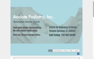 Anclote Podiatry, Inc. of Holiday