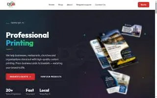 DGS Print website