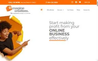 Emagine Creations Advertising website