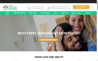 First Southeast Mortgage Corporation website
