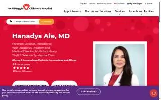 Hanadys Ale, MD website