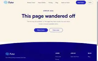 iTutorExpress Virtual Academy – Reading & Math Tutoring of Hollywood website
