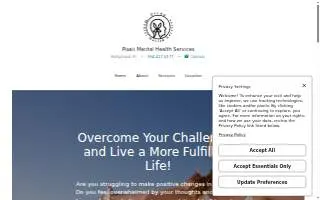 Pisan Mental Health Services website