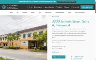 South Florida ENT Associates website