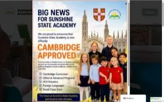Sunshine State Academy website