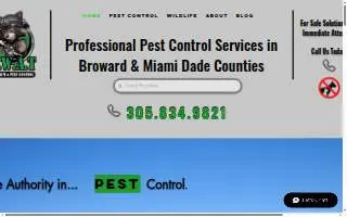 SWAT Pest Squad website