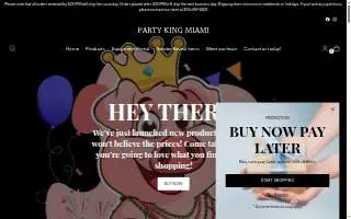 Party King Miami Flowers - Homestead website