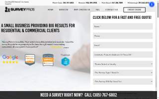 Survey Pros, Inc. of Coral Terrace