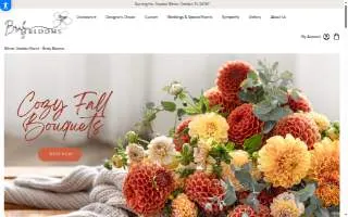 Braly Blooms website