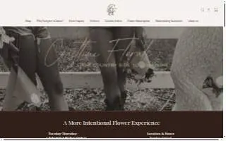 Coastline Florals website