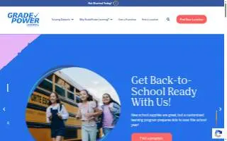 GradePower Learning Ocoee website