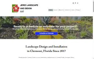 Jerez Landscape and Design LLC website
