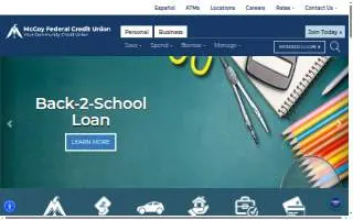 McCoy Federal Credit Union - Hamlin website