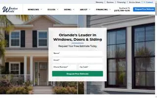 Window World of Orlando website