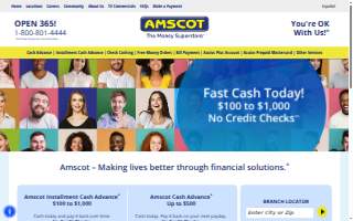 Amscot - The Money Superstore