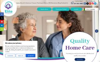 Elite Care Home Health Agency LLC website