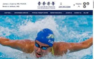 Collier Sports Medicine and Orthopaedic Center of Immokalee website