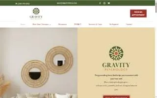 Gravity Psychology of Estero website