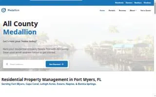 All County Medallion Property Management website