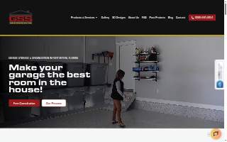 Garage Storage Solutions of SWFL website