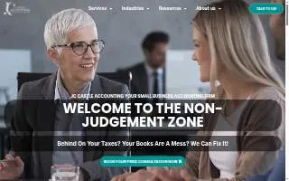 JC Castle Accounting and Tax of Fort Myers website