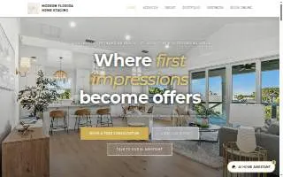 Modern Florida Home Staging LLC of Iona website
