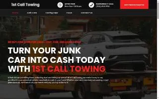 1st Call Towing LLC website