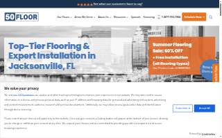 50Floor: Jacksonville Carpet, Wood, and Flooring Installation