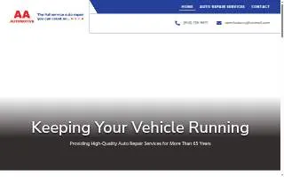AA Automotive of Jacksonville website
