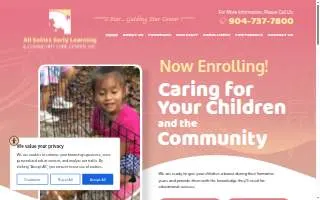 All Saints Early Learning & Community Care Center website