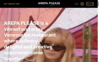 Arepa Please website