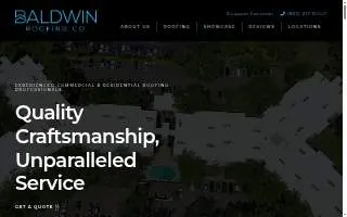 Baldwin Roofing Company website